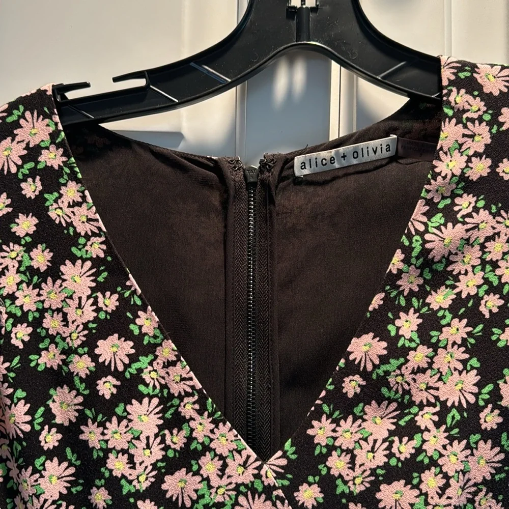 Alice & Olivia floral romper - Picture 4 of 5